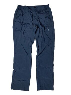 Black Multi-Pocket Cargo Pants Utility Techwear Streetwear Size XL
